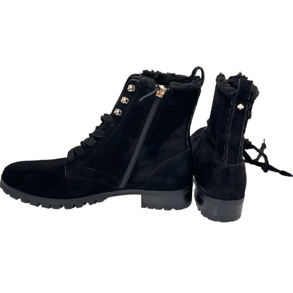 KATE SPADE NEW YORK Raegan Faux Shearling Lined Lug Sole Boots - Picture 2 of 10